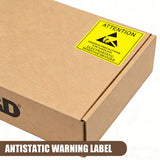Anti Static Warning Sticker Label for Electronics Packaging