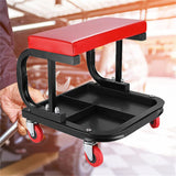 Multifunctional Car Repair Stool with 360 degree Swivel Wheels