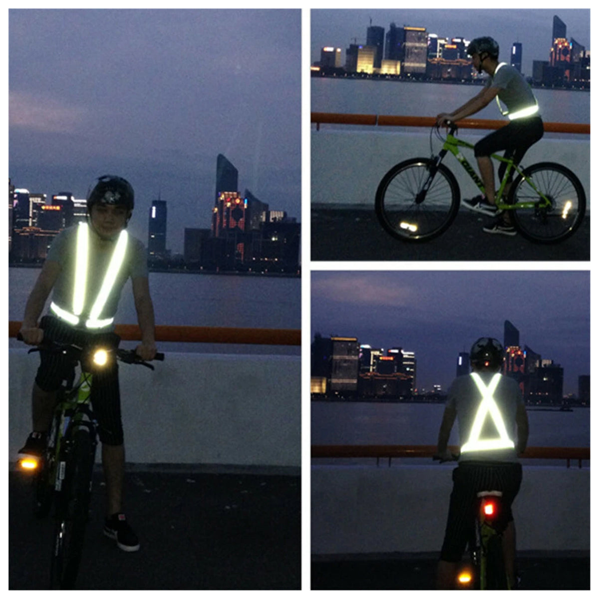 Reflective Shoulder Strap Safety Vest High Visibility for Warehouse Use