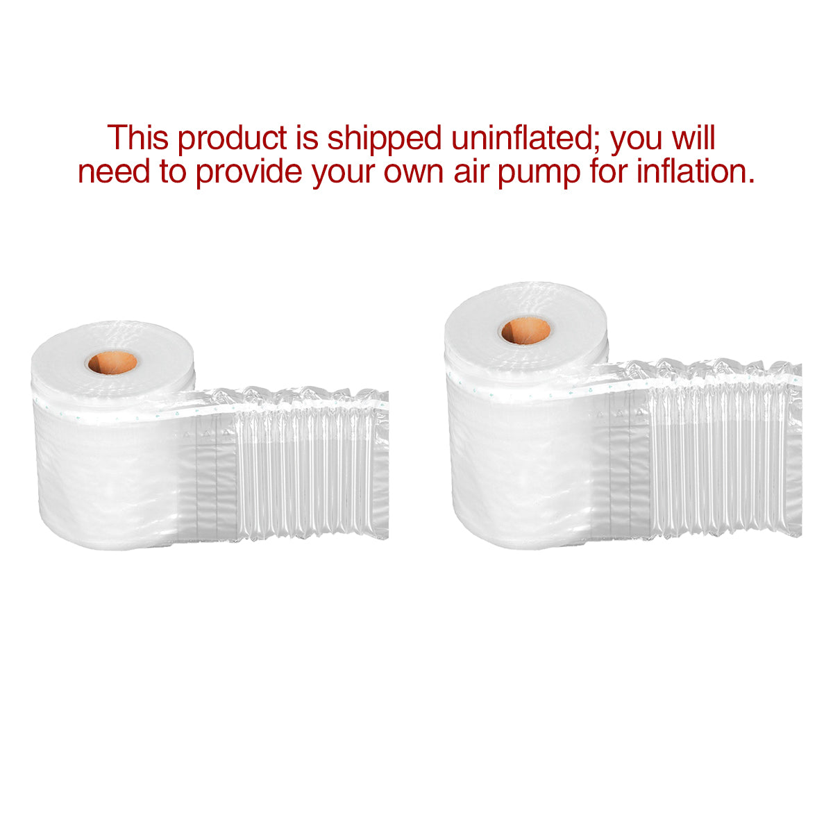 Thickened Bubble Column Shockproof Protective Packaging Roll Clear