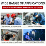 Stainless Steel Toolbox Portable Plastic Storage Case for Warehouse Tools