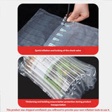 100PCS Air Column Cushion Bags 20×19cm Transparent Shockproof Shipping Protection