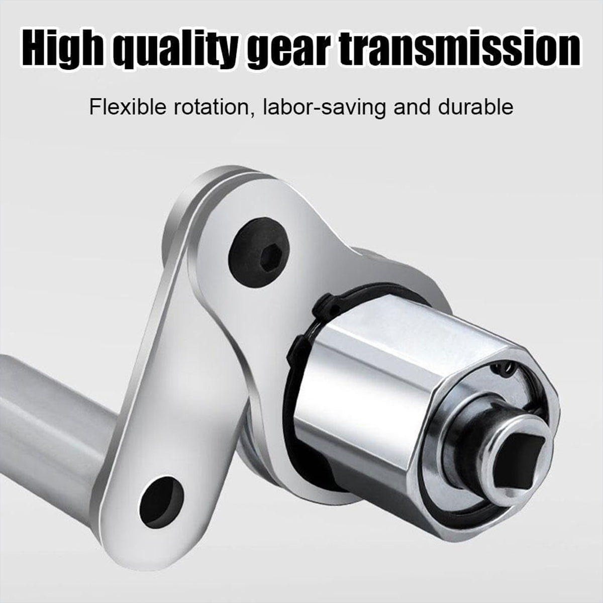 Car Tire Labor-Saving Wrench Set with Torque Multiplier for Emergency Use