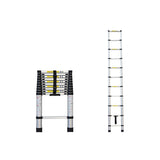 Retractable Aluminium Alloy Ladder 320/380cm Anti-Slip Pedals Stable Design