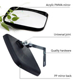 Square Convex Safety Mirror 20*24cm for Warehouse Blind Spot Control