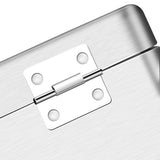 Stainless Steel Toolbox Portable Hand Carry Tool Storage Case