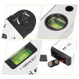 Aluminum Alloy Digital Angle Ruler Level High Precision Tool