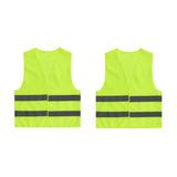 2PCS Reflective Safety Vest Lightweight High Visibility Work Vest