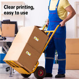 Overweight Warning Label Sticker Roll 500pcs Shipping Alert