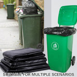 Heavy Duty Large Trash Bags 140x120cm 50PCS Warehouse Waste Bags
