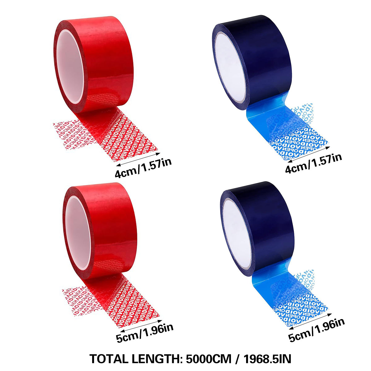 Anti-Counterfeiting VOID Security Tape for Warehouse Box Sealing