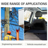 Stainless Steel Toolbox Portable Plastic Storage Case for Warehouse Tools