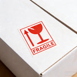 640PCS Fragile Shipping Labels 5×4cm Self Adhesive Carton Warning Stickers