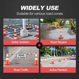 1–2M Telescopic Connecting Rod for Road Cone and Bucket Linking