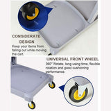 Multi-Functional Cleaning Trolley Cart with Wheels Storage Bag