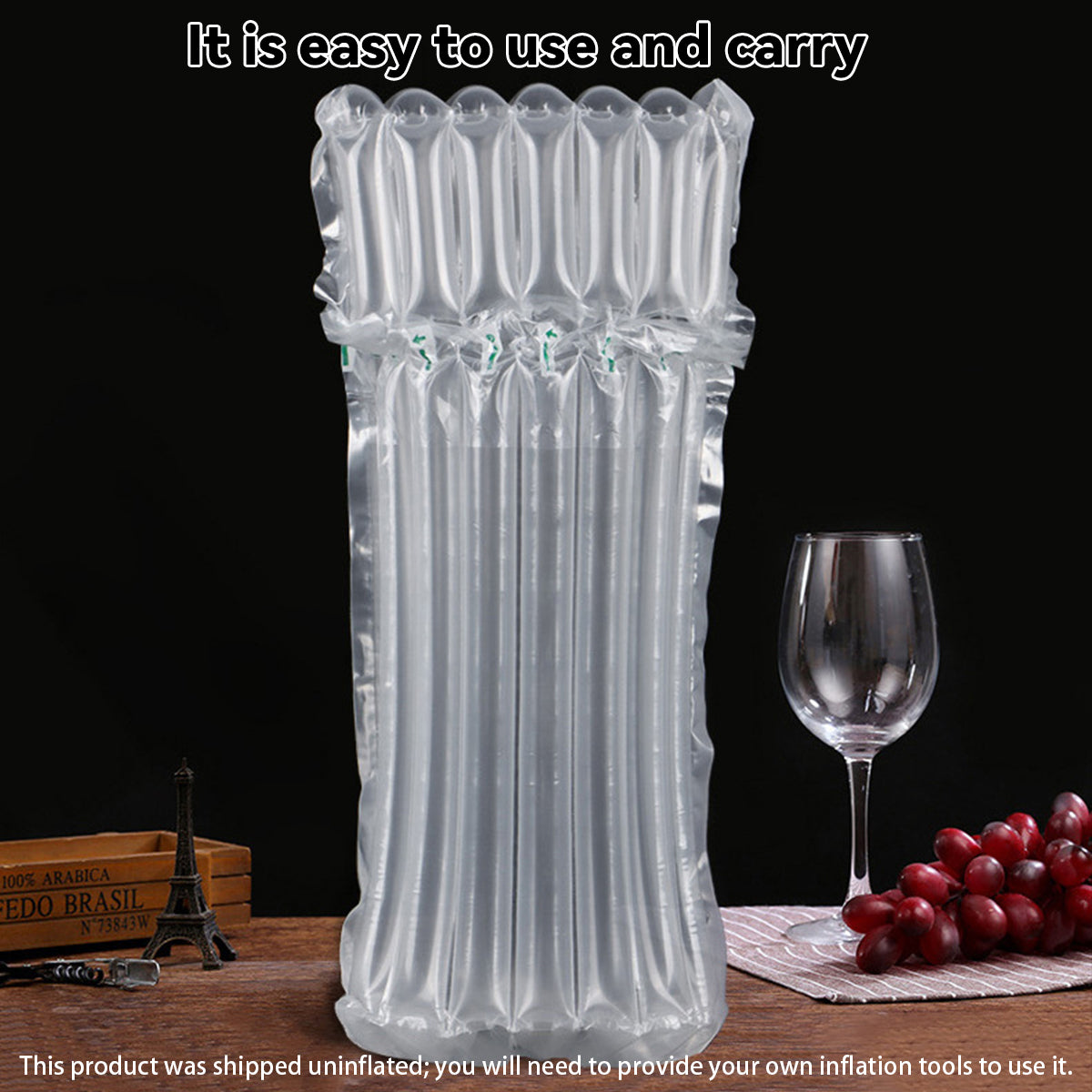 Air Column Bag Protective Packaging 100PCS Inflatable Cushion Void Fill