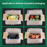 Clear Bubble Wrap Roll Shock Absorbent Packaging for Warehouse Shipping