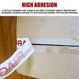 Fragile Warning Tape High Adhesion Shipping Box Labels 5 Rolls