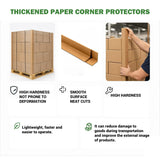 50PCS L-Shaped Packaging Corner Protectors Box Shipping
