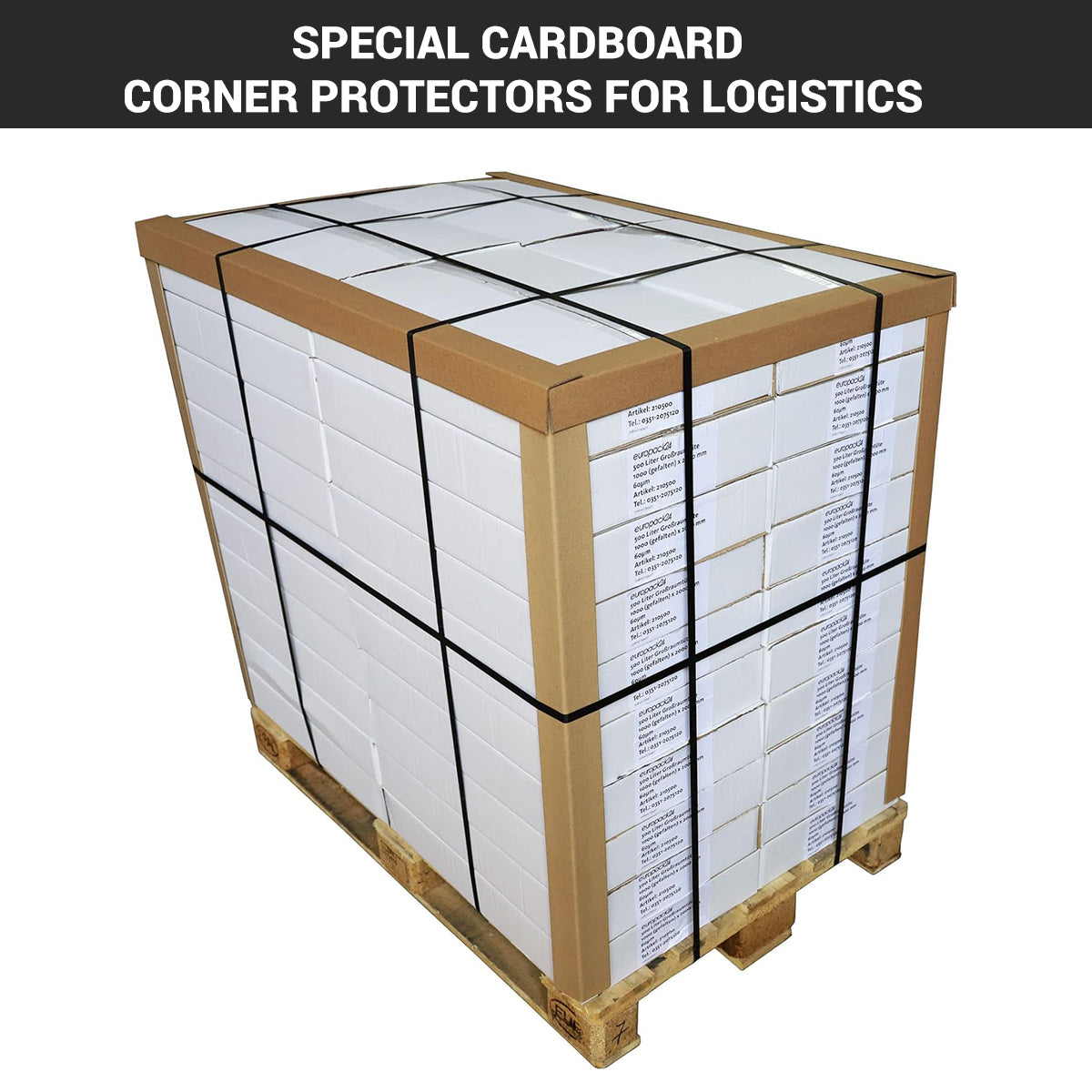 50PCS L-Shaped Packaging Corner Protectors Box Shipping