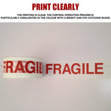 Fragile Warning Tape High Adhesion Shipping Box Labels 5 Rolls