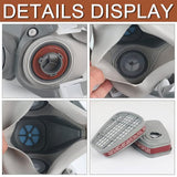 7PCS Respirator Mask Set Dual Filter Dust Protection Spray Paint
