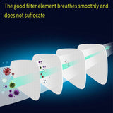 6200 Protective Respirator Face Mask Set with Dual Filters 8PCS