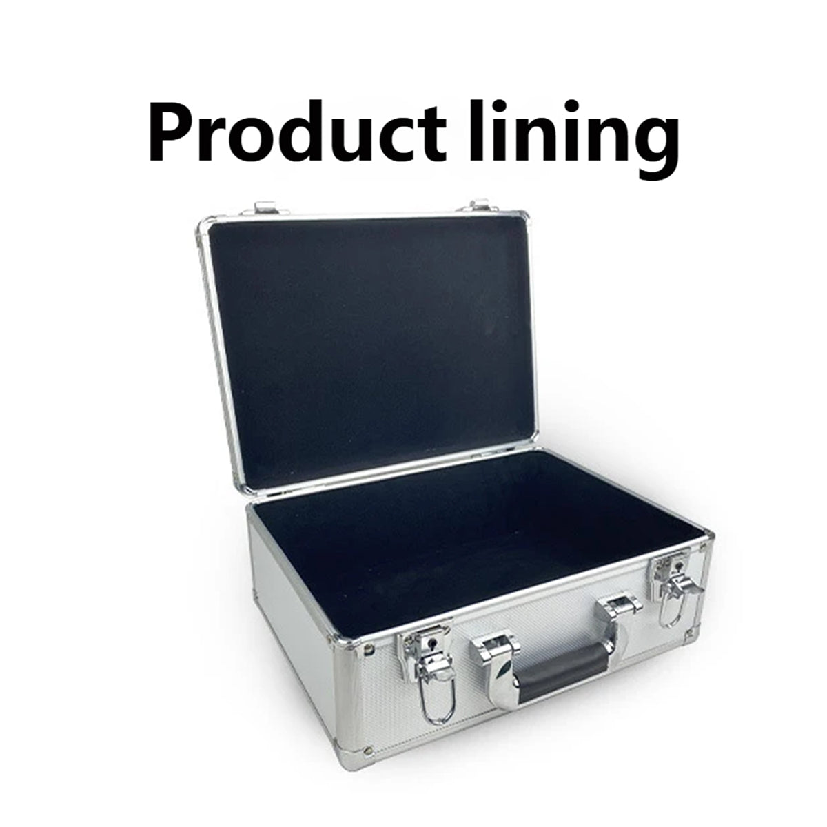 Portable Aluminum Tool Storage Box Equipment Protection Case