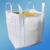 Heavy Duty White Woven Ton Bag for Warehouse Bulk Storage