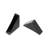 100PCS Plastic Right Angle Corner Protectors for Furniture Frames Cabinets