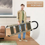 4 Step Folding Ladder Anti-Slip 150KG Load Capacity Space Saving