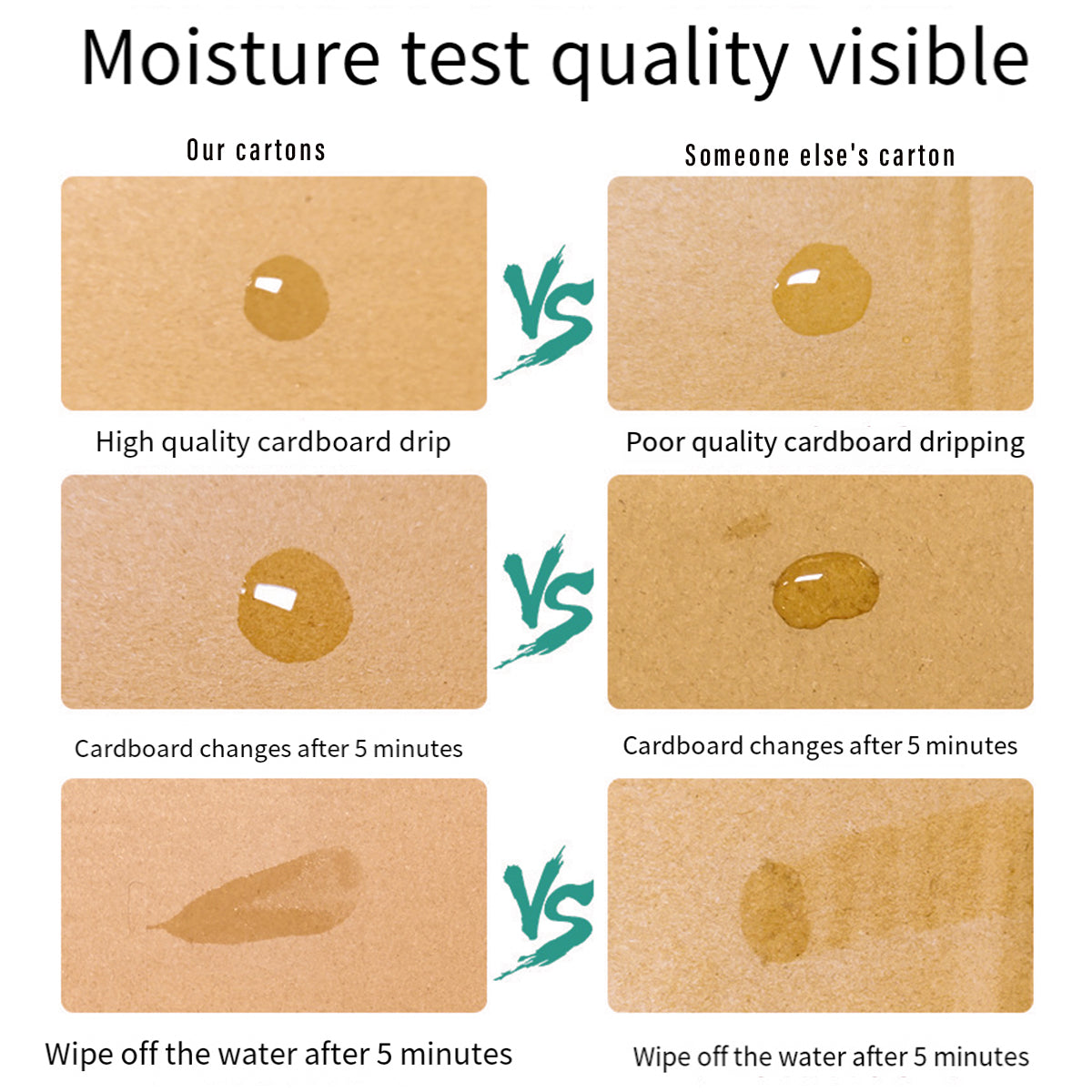 10pcs Slanted Cardboard Display Storage Boxes Organiser