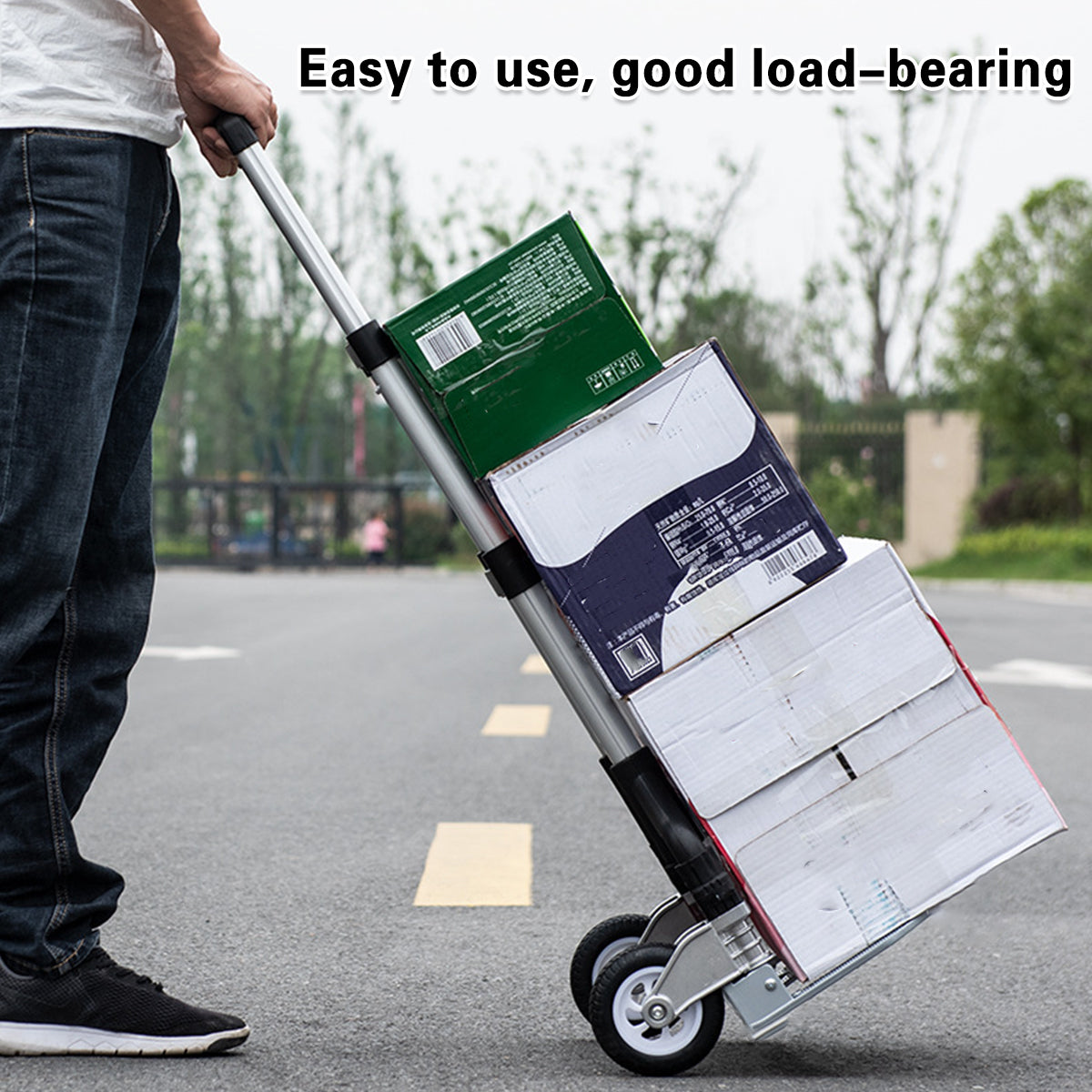 Folding Hand Trolley Cart Heavy Duty Utility Transport Truck