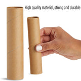 Kraft Paper Packaging Tubes 10PCS Round Poster Storage Containers