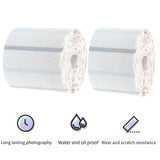 Transparent Waterproof Thermal Label Printer Paper Self Adhesive Roll