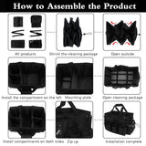 Large Capacity Cleaning Tool Storage Bag Oxford Cloth Organizer for Warehouse Use
