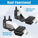 Universal Thermal Label Paper Holder Barcode Printer Compatible Label Stand