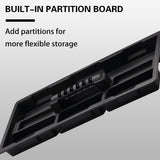 Stainless Steel Toolbox Portable Plastic Storage Case for Warehouse Tools