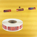 5 Rolls Tamper Proof Laser Security Labels Self Adhesive Sealing Stickers