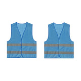 2PCS Reflective Safety Vest Lightweight High Visibility Work Vest