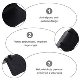 50PCS L-Shaped Packing Buckle Corner Protectors for Warehouse Strapping