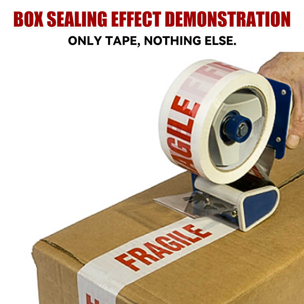 Fragile Warning Tape High Adhesion Shipping Box Labels 5 Rolls