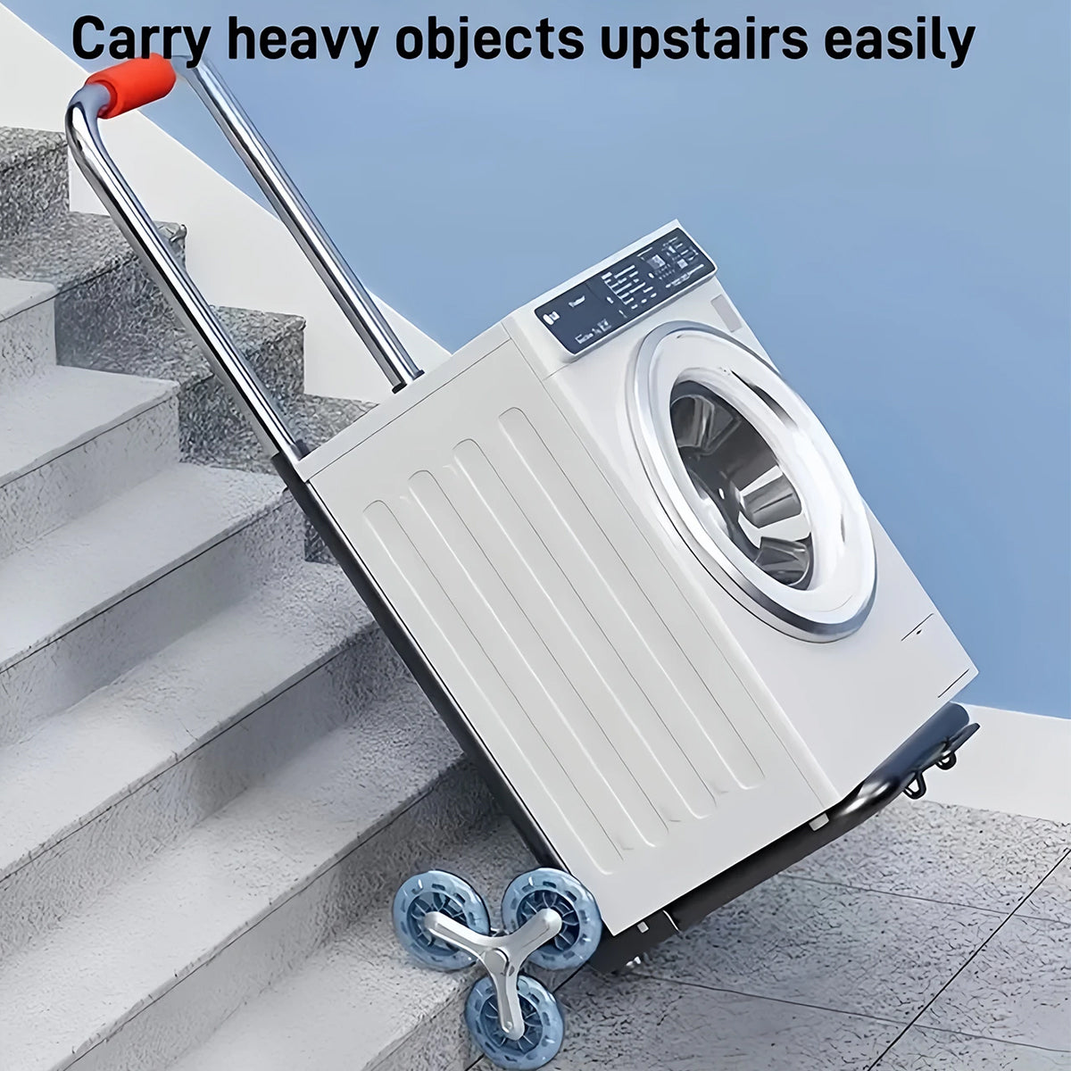 Portable Folding Hand Truck Lightweight Transport Trolley for Warehouse Use