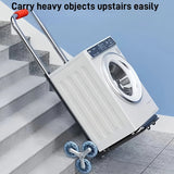 Portable Folding Hand Truck Lightweight Transport Trolley for Warehouse Use