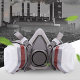 6200 Protective Respirator Face Mask Set with Dual Filters 8PCS