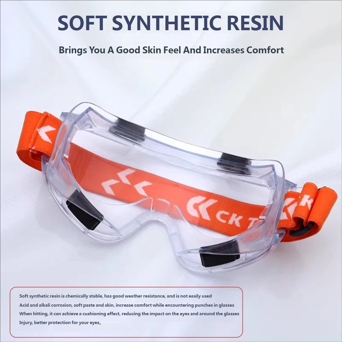 Industrial Safety Goggles Dust Chemical Splash Eye Protection Glasses