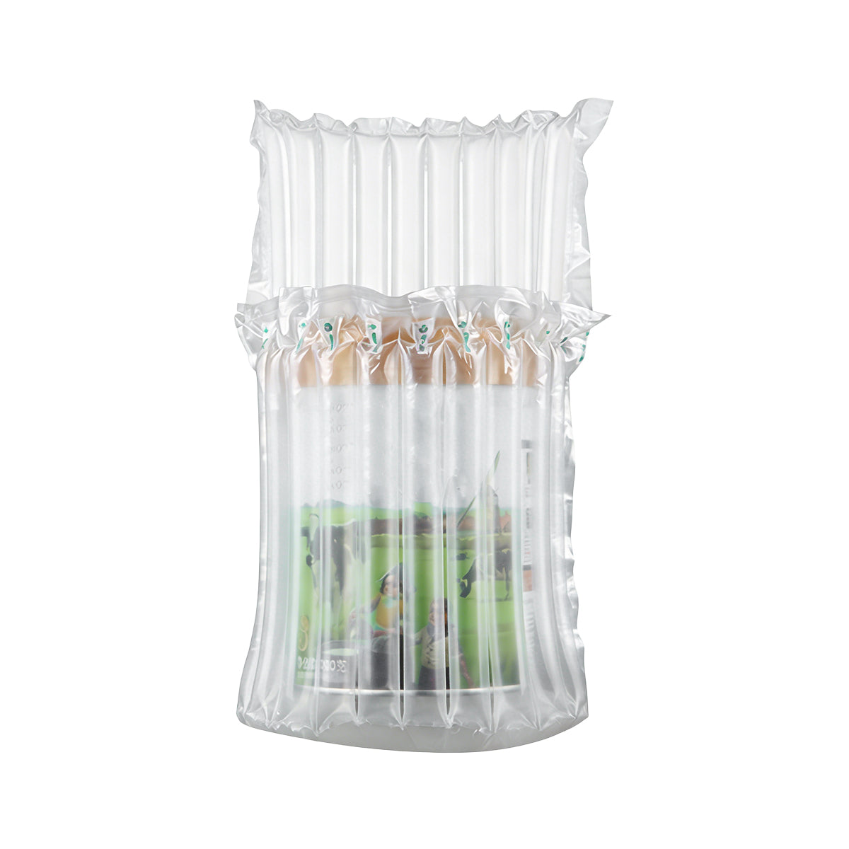 100PCS Air Column Cushion Bags 20×19cm Transparent Shockproof Shipping Protection