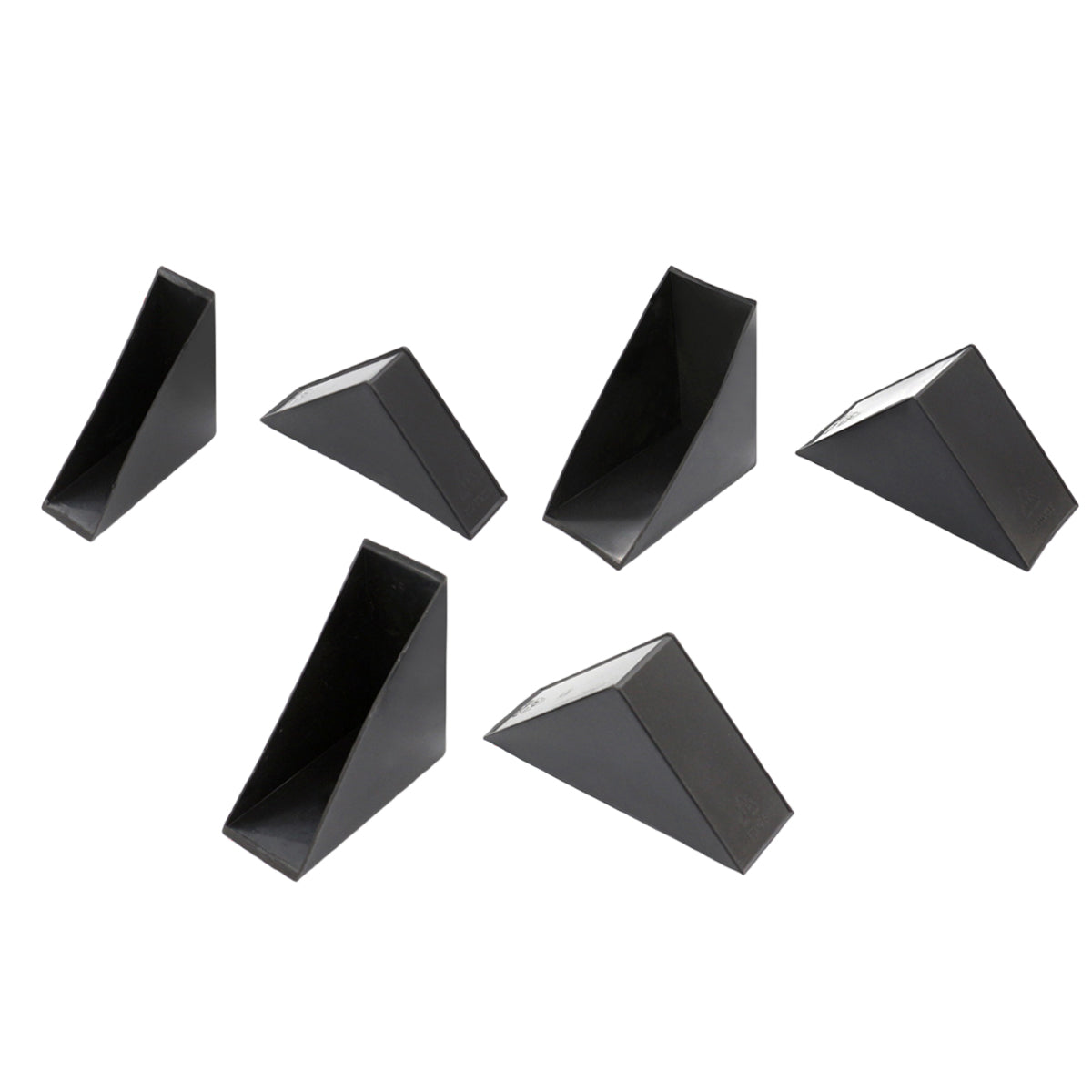 100PCS Plastic Right Angle Corner Protectors for Furniture Frames Cabinets