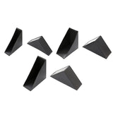 100PCS Plastic Right Angle Corner Protectors for Furniture Frames Cabinets