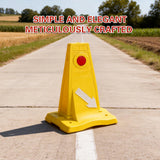 Traffic Divider Safety Cone Reflective Road Construction Warning Marker
